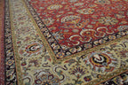 8' 1" x 10' 1" India Agra Rug image 6