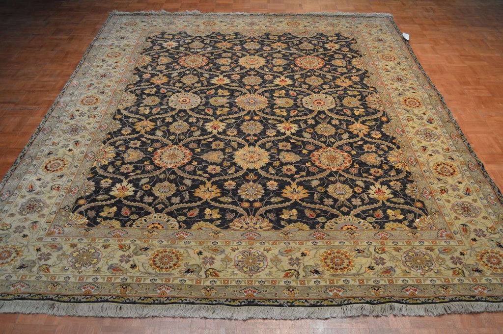 7' 7" x 9' 6" India Agra Rug image 4