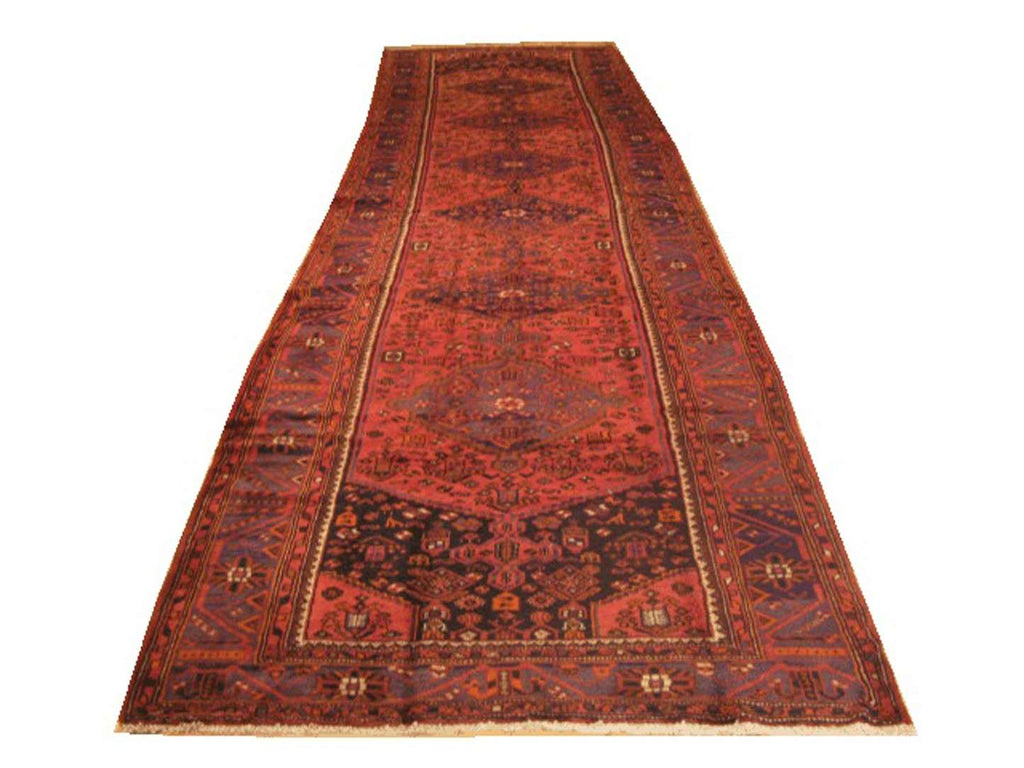 5' 2" x 20' 0" Persian Hamadan Runner image 0