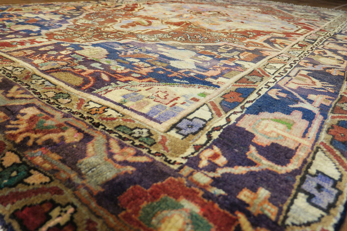 4' 3" x 7' 1" Persian Zanjan Rug image 6