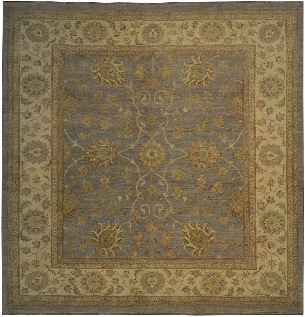 8' 0" x 8' 2" Pakistan Oushak Square Rug image 0
