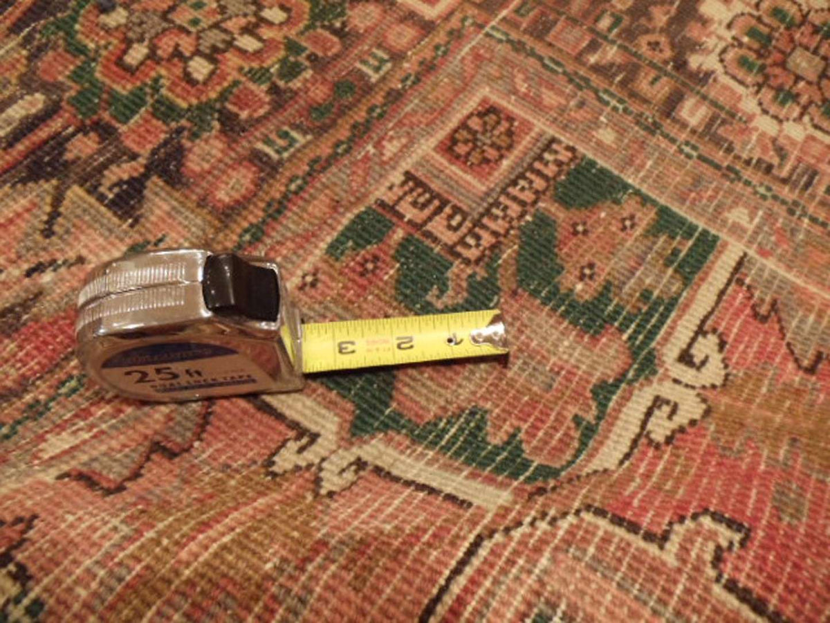 7' 1" x 11' 0" Persian Heriz Rug image 12