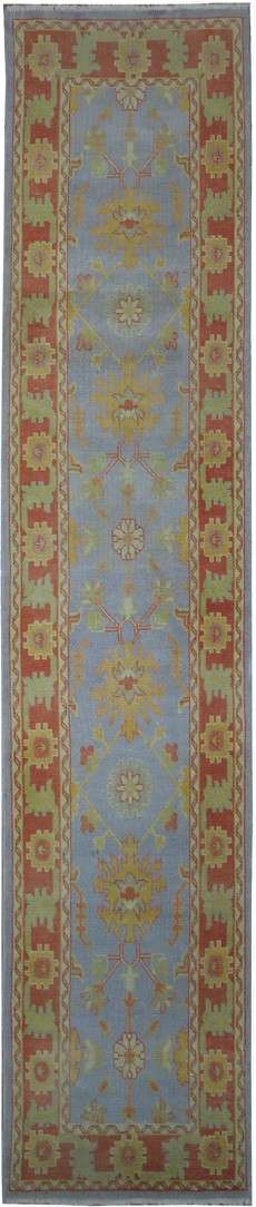 2' 8" x 13' 3" Turkish Oushak Runner image 0