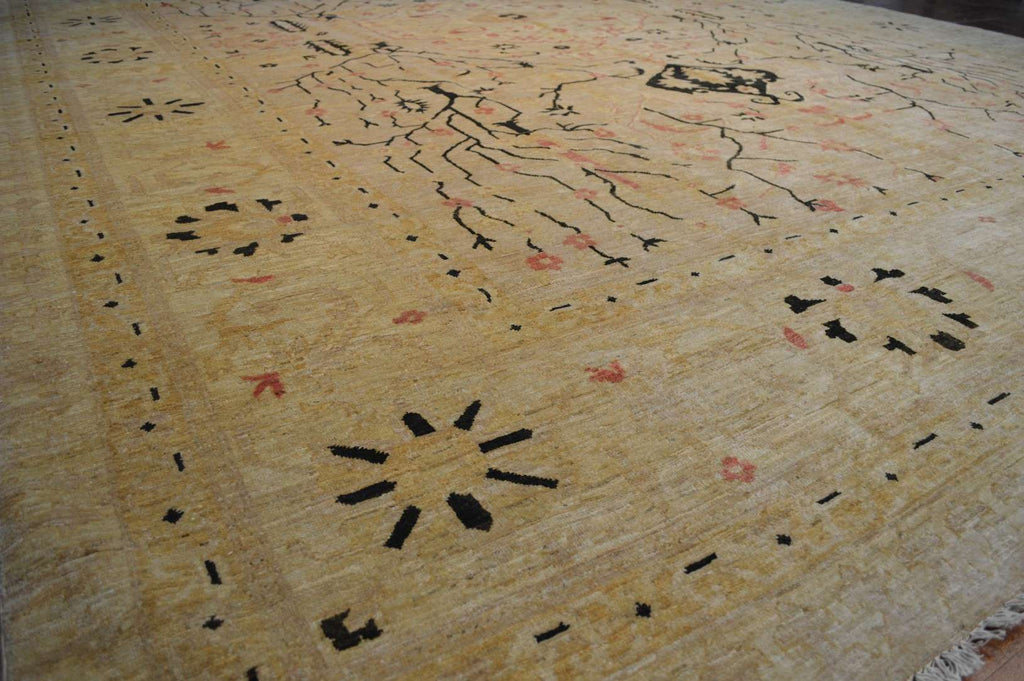 11' 8" x 16' 8" Pakistan Ziegler Rug image 6