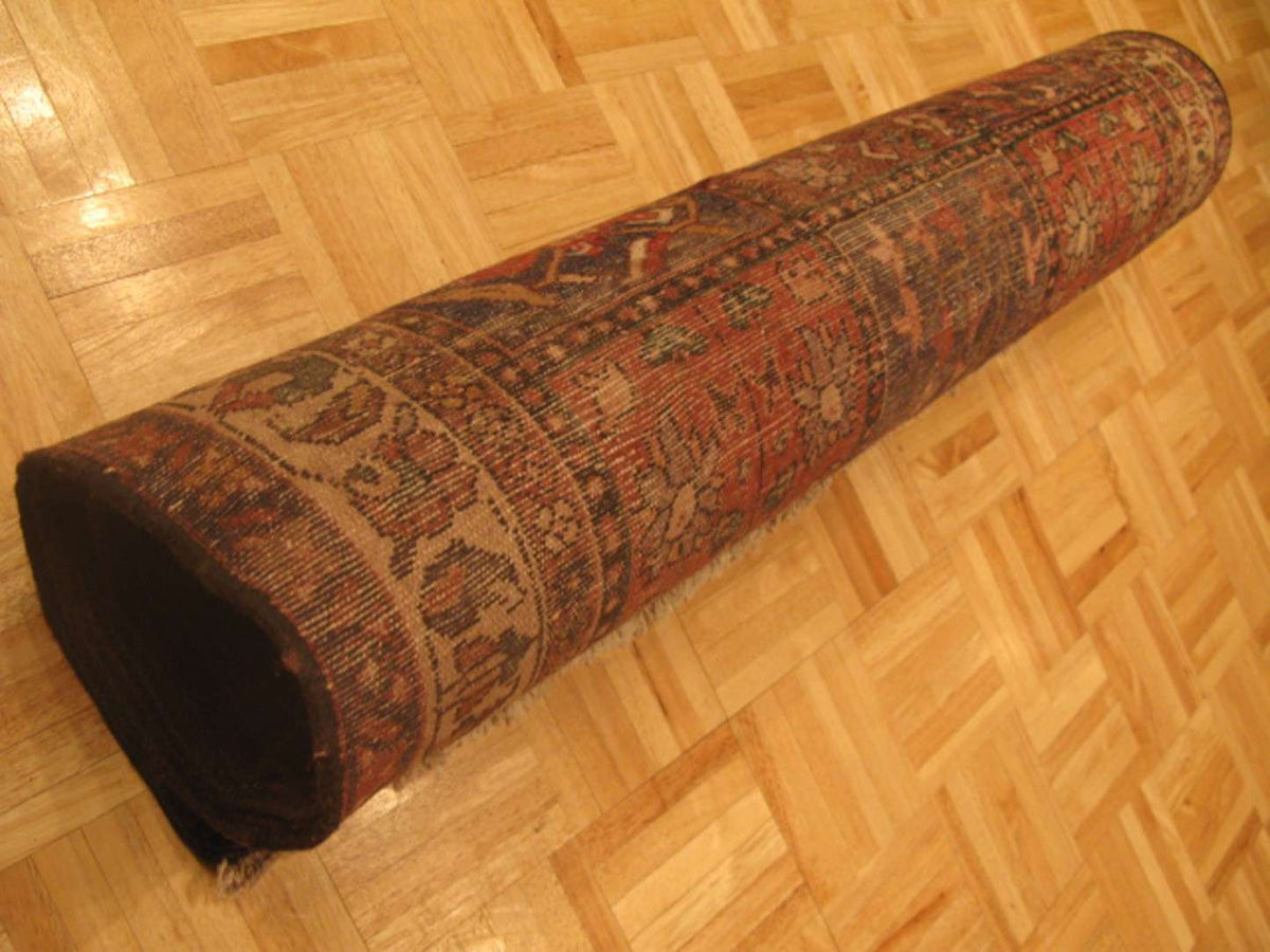 3' 1" x 12' 7" Persian Bakhtiari Runner image 11
