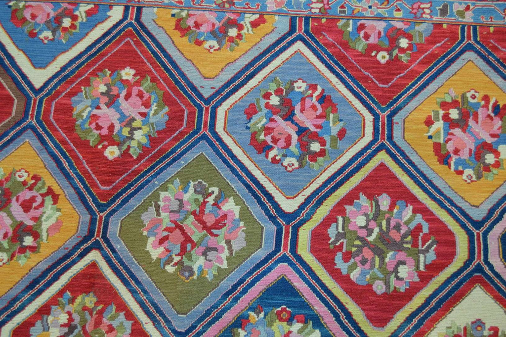 8' 5" x 11' 7" India Soumak Rug image 6