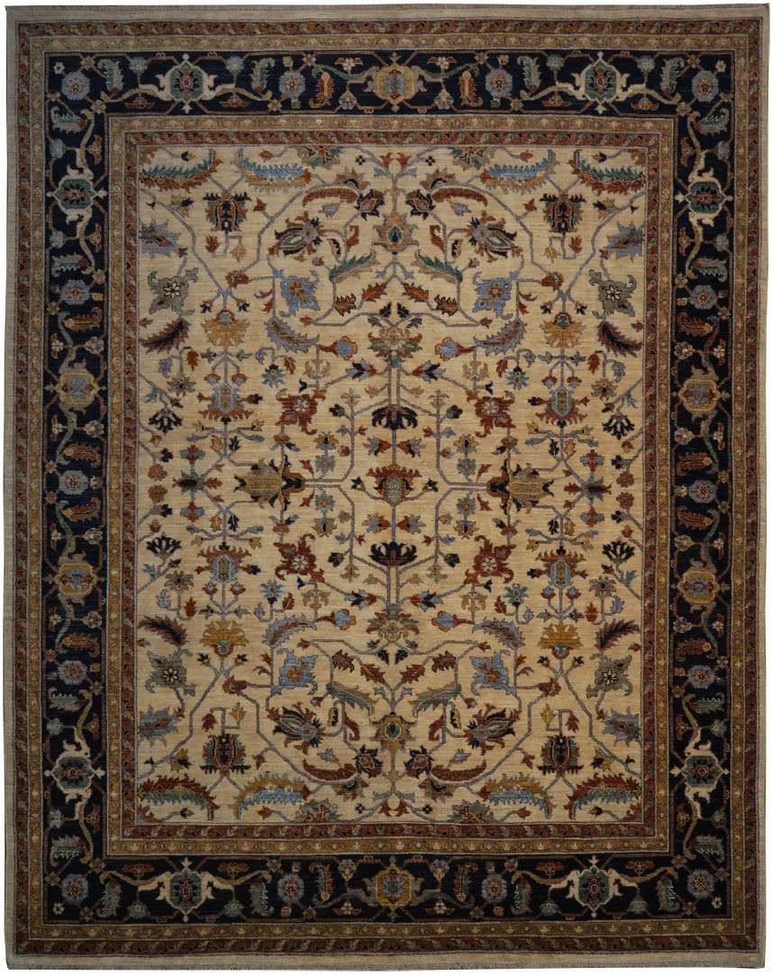 8' 2" x 10' 3" Pakistan Chobi Rug image 0