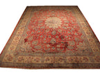 9' 0" x 13' 9" Persian Sarouk Rug image 0