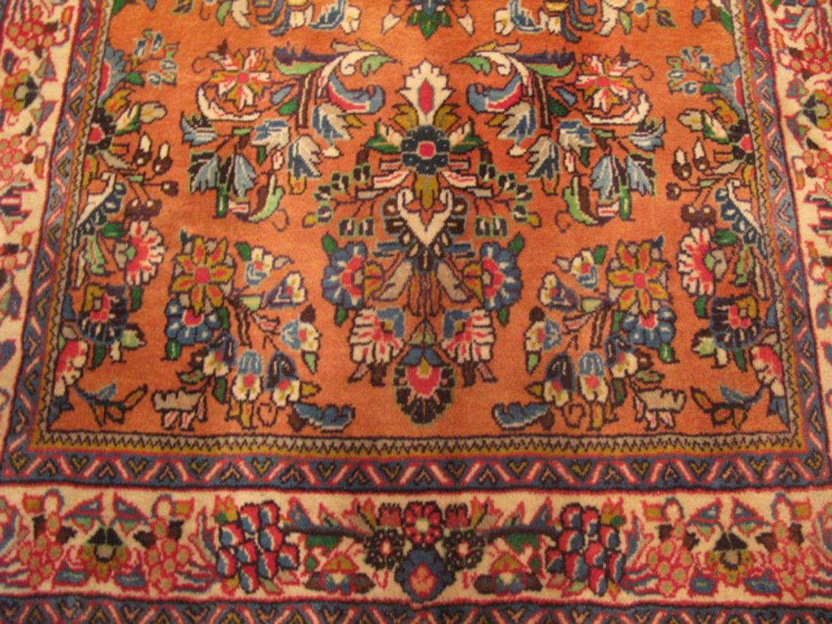 3' 6" x 11' 2" Persian Sarouk Runner image 2