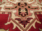 9' 4" x 13' 2" Persian Heriz Rug image 4