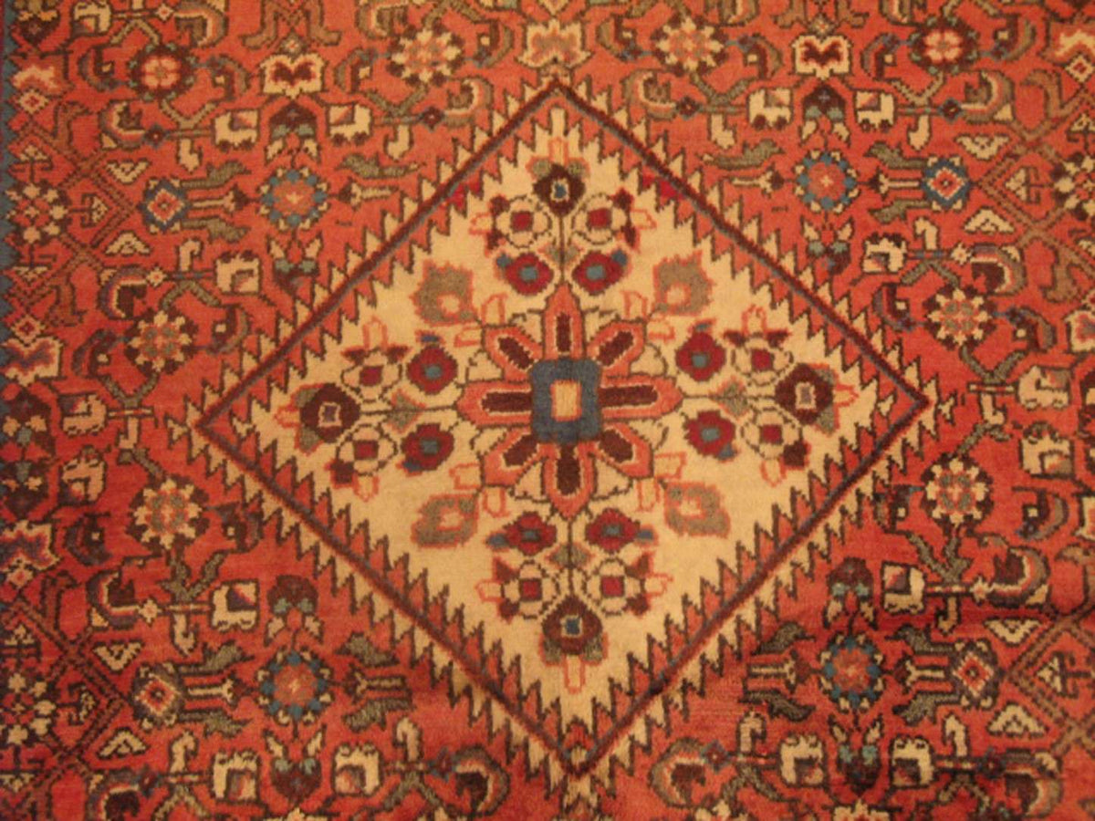 3' 1" x 10' 4" Persian Hosseinabad Runner image 4