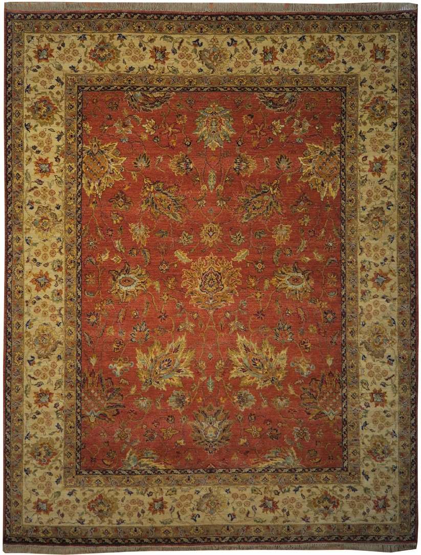 7' 9" x 10' 2" India Sultanabad Rug image 0
