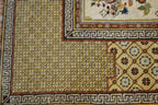 2' 5" x 3' 8" India Agra Rug image 2