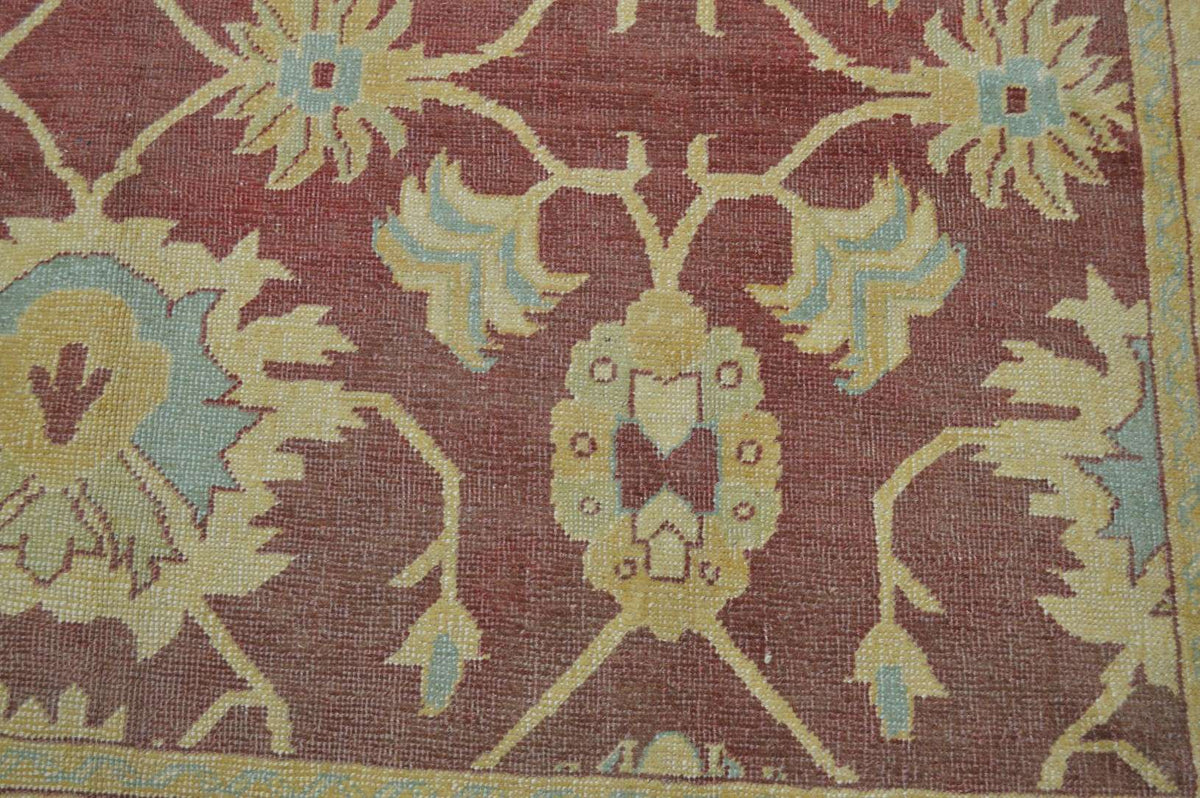 10' 1" x 13' 5" Turkish Oushak Rug image 1