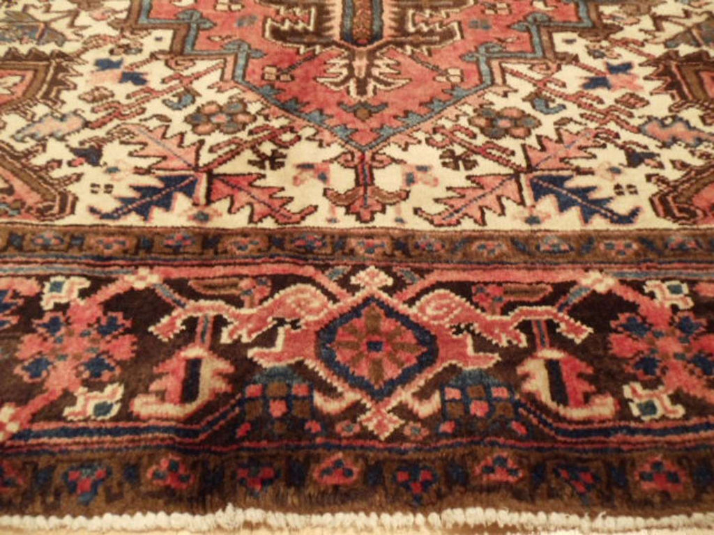 6' 9" x 8' 1" Persian Heriz Rug image 10