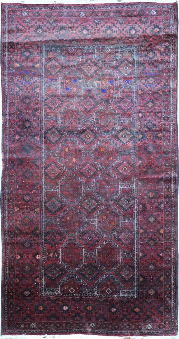 5' 3" x 9' 9" Persian Belouch Rug image 0