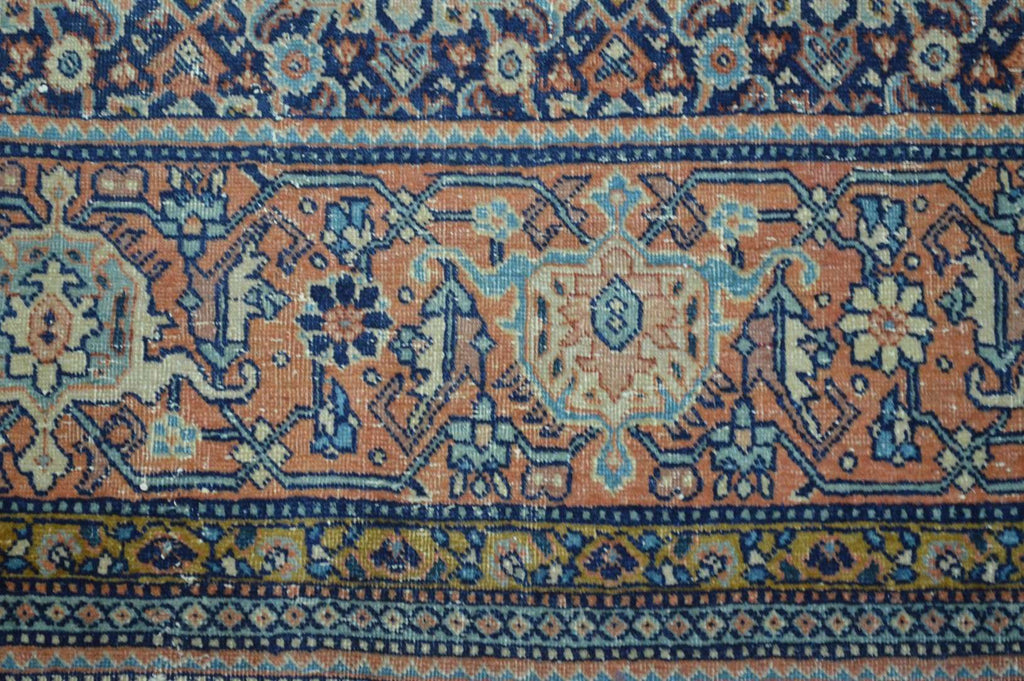 4' 4" x 6' 2" Vintage Tabriz Rug image 9