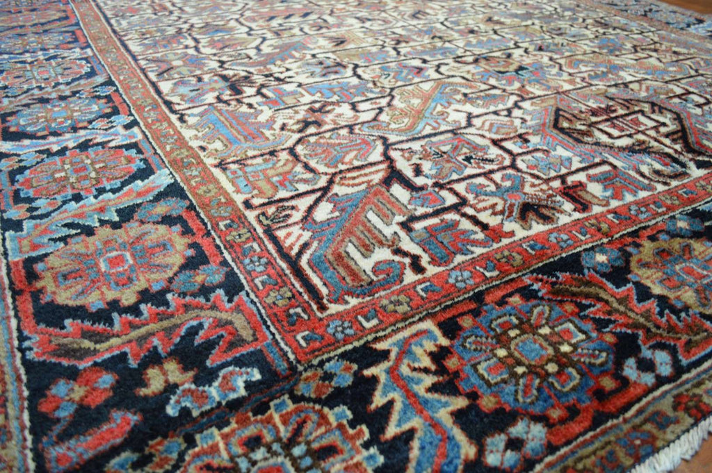 6' 8" x 10' 4" Persian Heriz Rug image 7