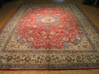 8' 9" x 12' 9" Persian Sarouk Rug image 1