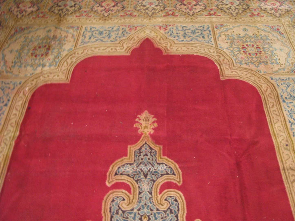 8' 9" x 12' 1" Persian Kerman Rug image 5