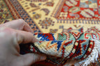 6' 3" x 8' 5" Pakistan Shirvan Rug image 11