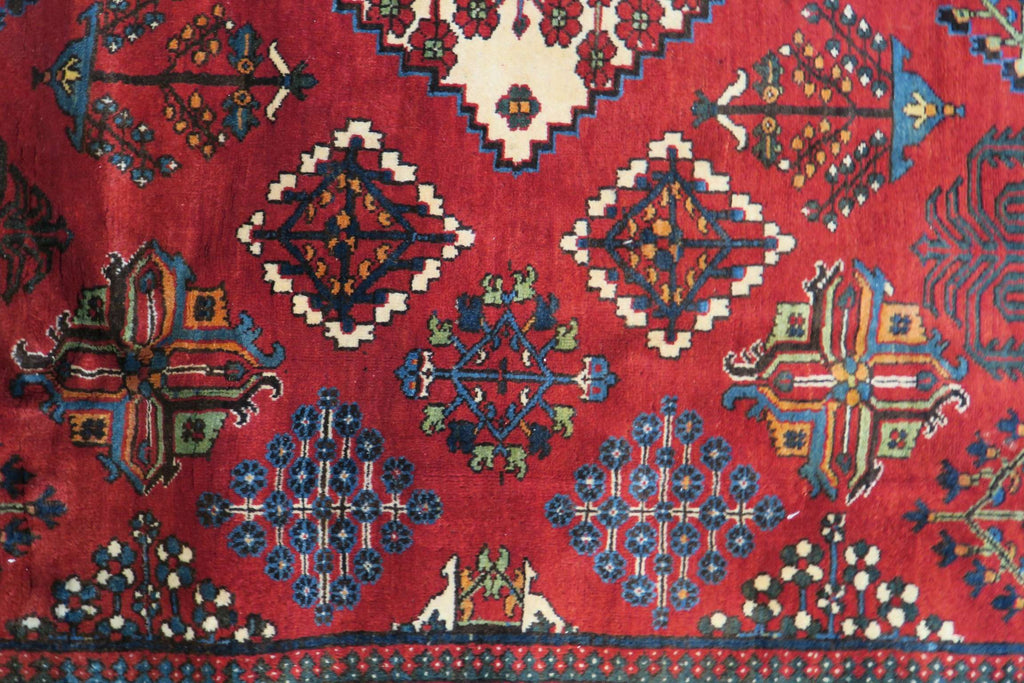 6' 10" x 10' 7" Persian Joshaghan Rug image 0