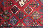 6' 10" x 10' 7" Persian Joshaghan Rug image 0