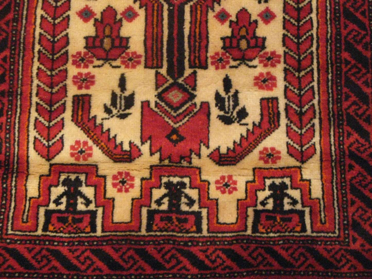 3' 2" x 13' 7" Persian Belouch Runner image 2