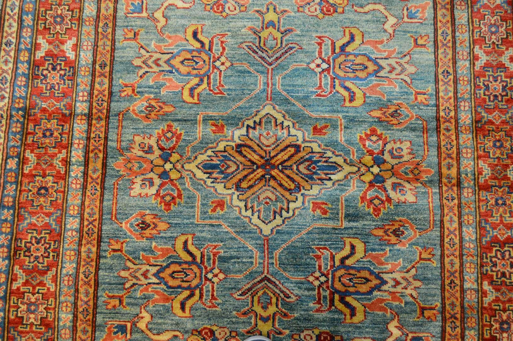 4' 0" x 6' 1" Pakistan Kazak Rug image 8