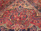 9' 8" x 13' 0" Persian Mashhad Rug image 2