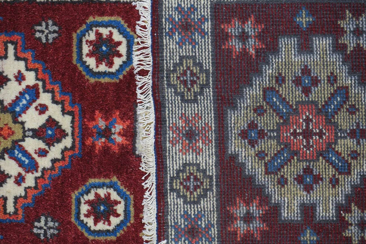 2' 0" x 6' 6" India Kazak Runner image 1