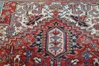 8' 3" x 11' 8" Persian Heriz Rug image 8