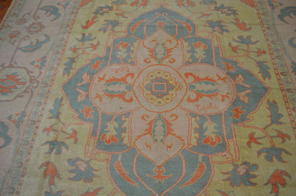 10' 0" x 14' 8" Turkish Oushak Rug image 7