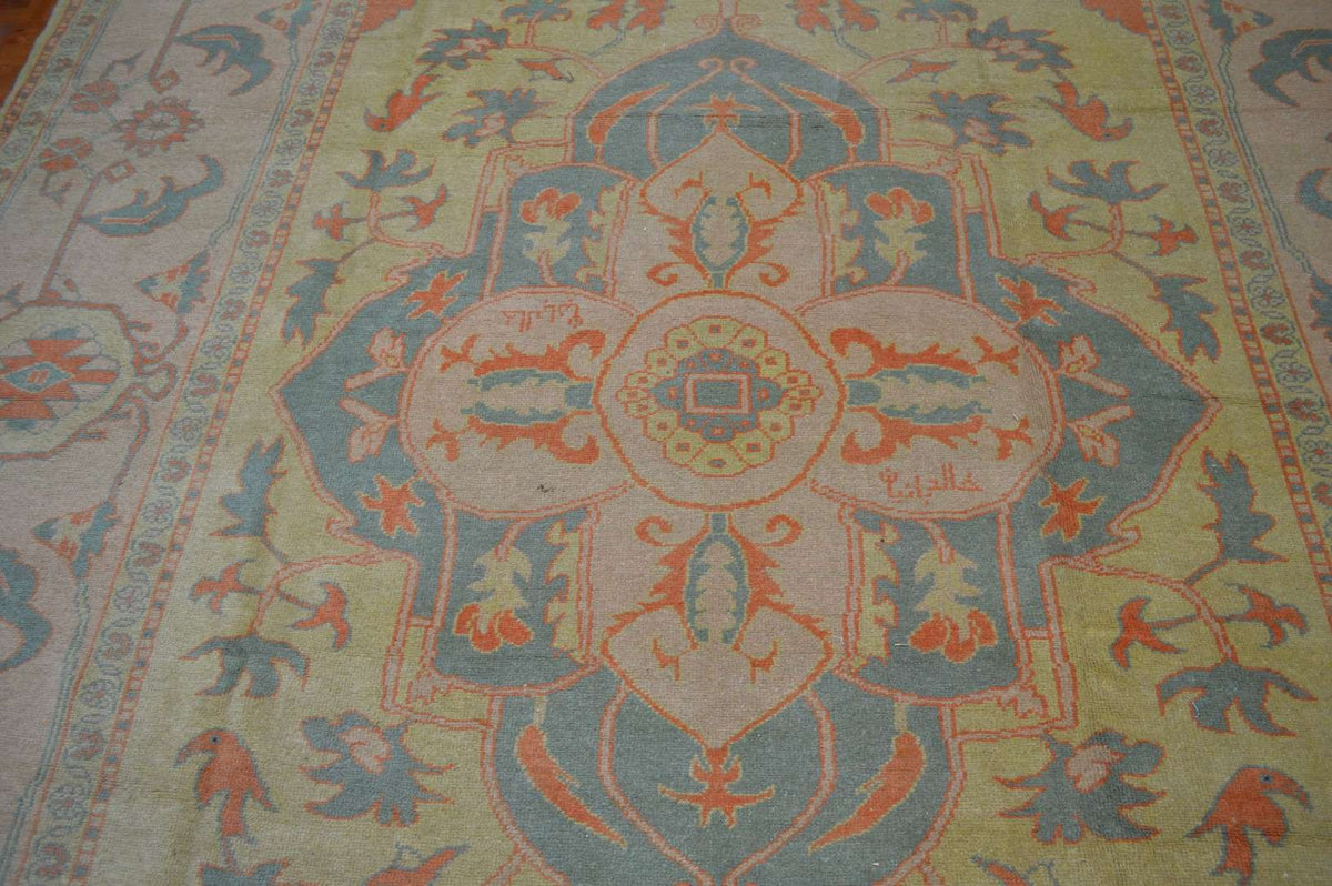 10' 0" x 14' 8" Turkish Oushak Rug image 7