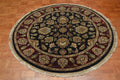 5' 3" x 5' 3" India Agra Round Rug image 1