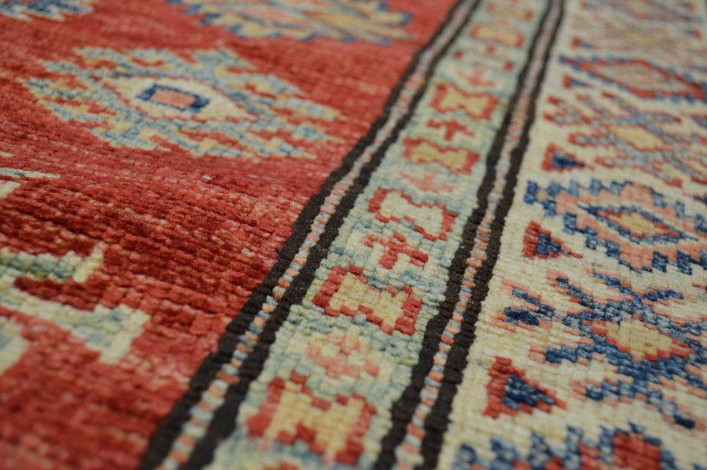 3' 0" x 9' 9" Pakistan Kazak Runner image 8