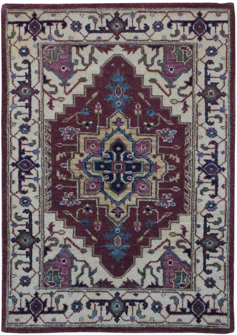 2' 0" x 3' 0" India Peshawar Rug image 0