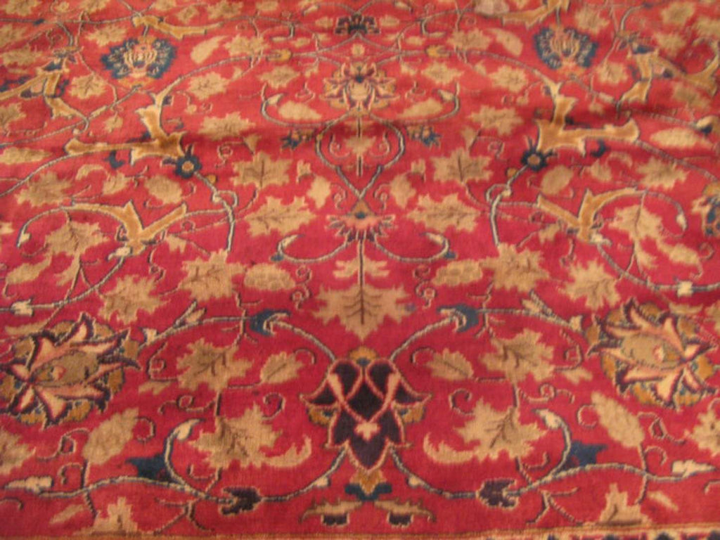 9' 9" x 12' 1" Persian Mashhad Rug image 2