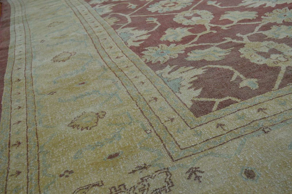 10' 1" x 13' 5" Turkish Oushak Rug image 12