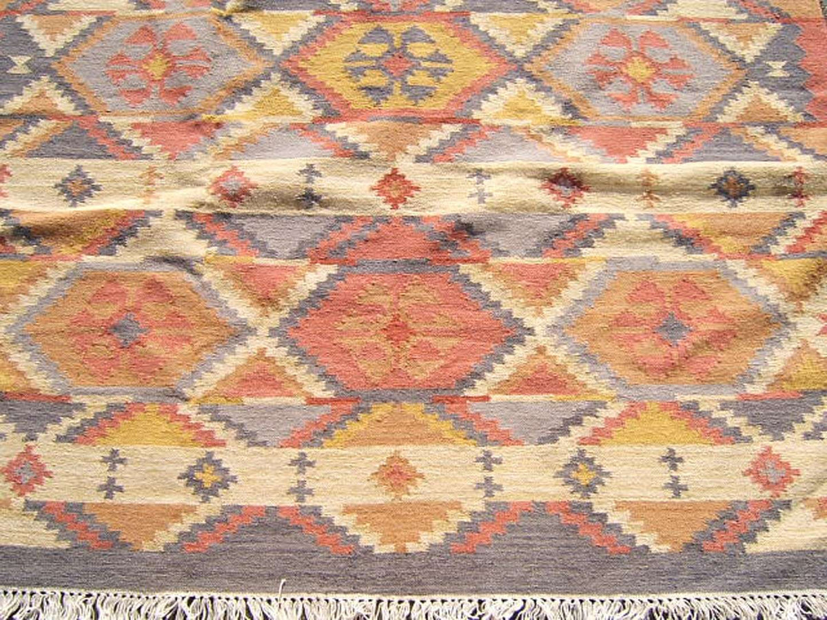 6' 0" x 14' 4" India Kilim Rug image 10