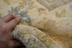 9' 2" x 12' 5" Pakistan Oushak Rug image 11