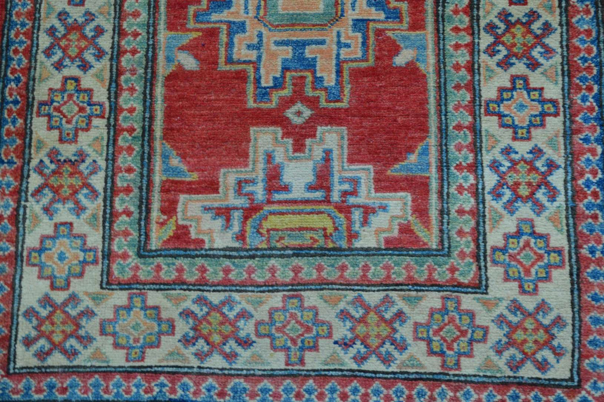 2' 8" x 11' 2" Pakistan Kazak Runner image 5
