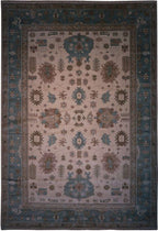 12' 3" x 17' 8" India Oushak Rug image 0