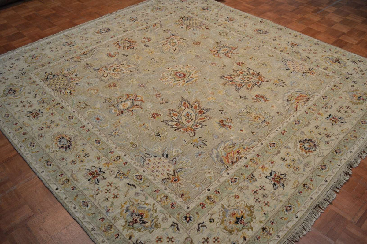 8' 0" x 8' 3" India Sultanabad Square Rug image 2