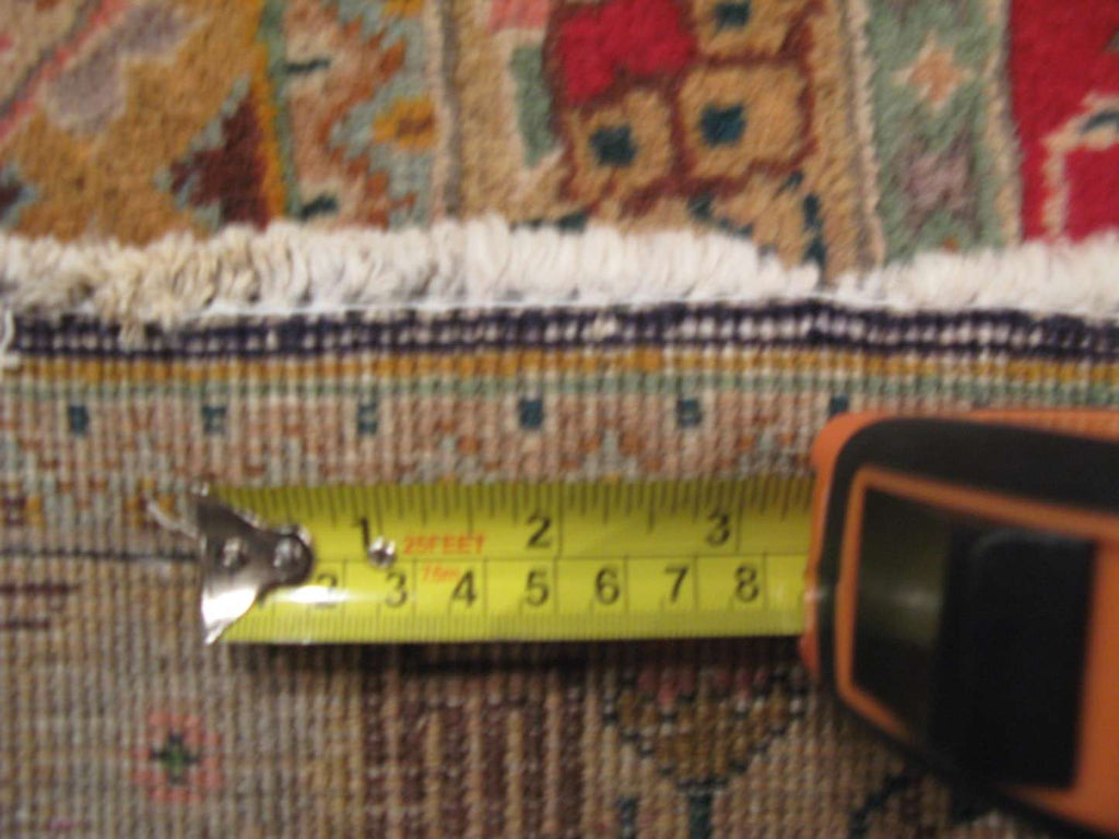 9' 9" x 13' 0" Persian Tabriz Rug image 12