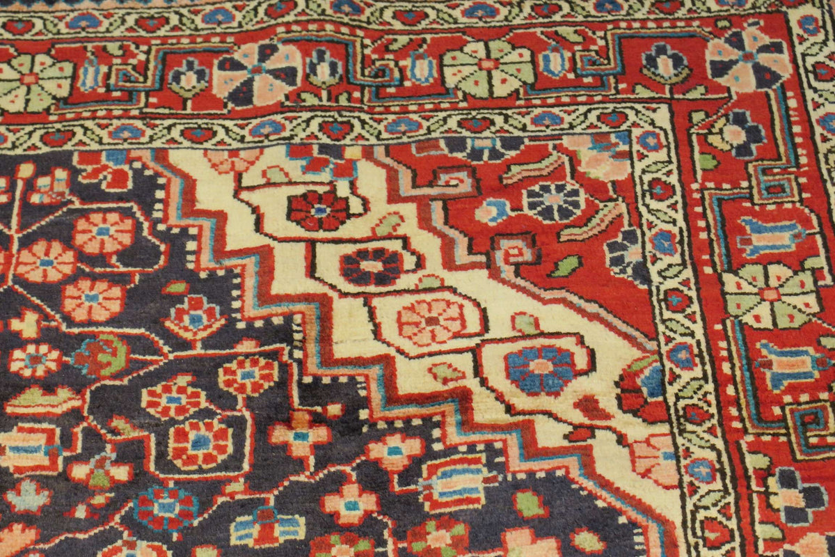 4' 2" x 7' 3" Persian Jozan Rug image 0