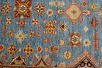 9' 2" x 12' 0" Pakistan Kazak Rug image 7