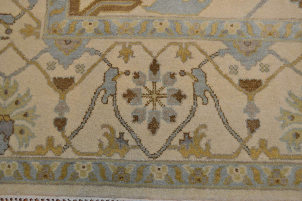 9' 2" x 12' 0" India Oushak Rug image 4