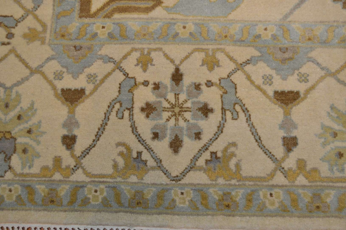 9' 2" x 12' 0" India Oushak Rug image 4