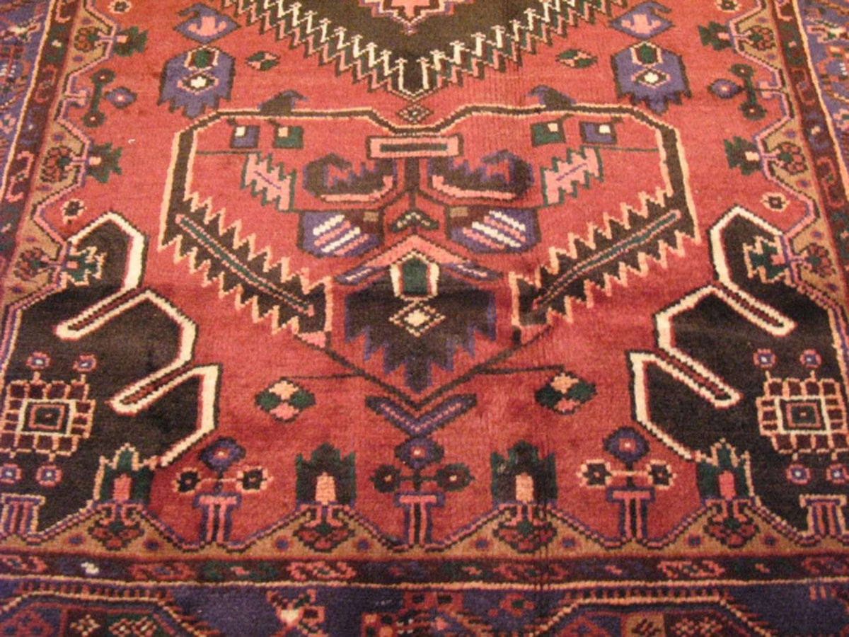 4' 0" x 8' 0" Persian Zanjan Rug image 4